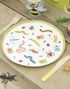 8 stk Papptallerkener med Insektmotiv 24 cm - Bug Party
