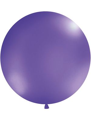 LILLA Pastellfarget Rund JUMBO Ballong 1 meter