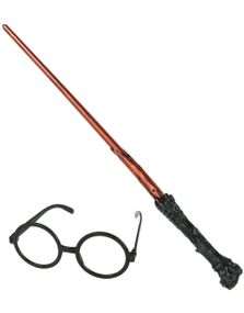 Harry Potter Inspirert Tryllestav og Briller