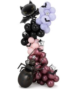 Stor Ballongfigur med Halloween/Skrekk Tema i 127 Deler
