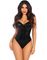 Svart Bodysuit med Paljetter til Dame