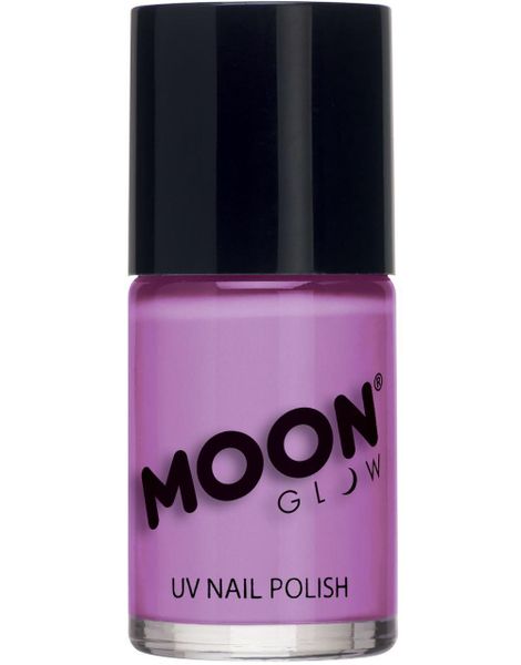 Lilla Pastellfarget Neon UV/Blacklight Neglelakk
