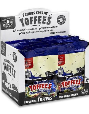 12 poser Walkers Assorted Toffees – Hel Eske