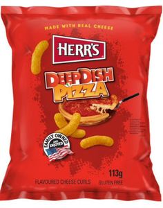 Herr's Deep Dish Pizza Ostepop 113 gram (USA)
