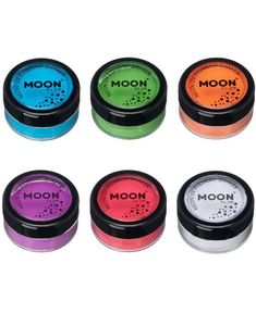 VELG BLANT 8 FARGER - Pastellfarget Neon UV/Blacklight Pulversminke