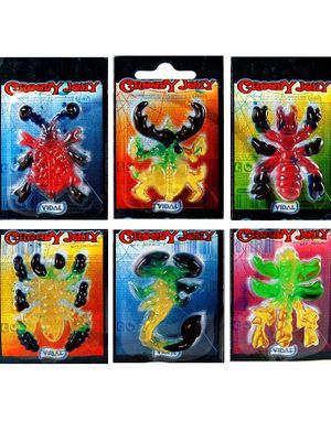 6 stk Vidal Creepy Jelly / Gelegodteri