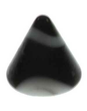 Marble Spike - Svart Akrylkule