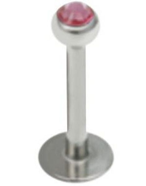 Shiny Stone - 1.2 x 8 mm - Lys Rosa Labret