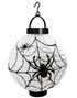 Lanterne med Edderkoppmotiv og LED Lys 20 cm