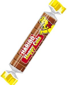 Haribo Roulette Cola - Vingummi med Colasmak 25 gram