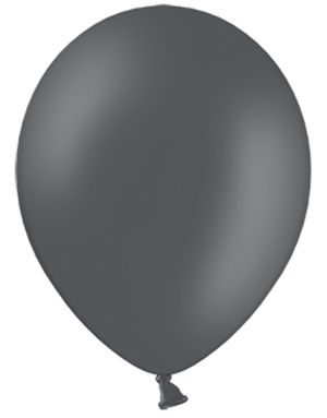 50 stk 30 cm - Mørk Grå Ballonger