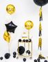 60th Birthday - Rund Gullfarget Folieballong 45 cm