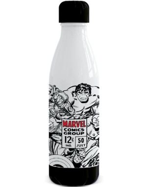 Marvel Superhelter Vannflaske i Plast 600 ml - Lisensiert