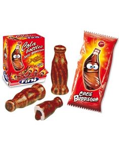 200 stk Fini Colaflaske Tyggegummi (5 gram) - Hel eske