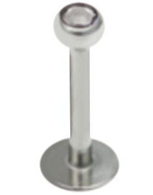Shiny Stone - 1.2 x 8 mm - Hvit Labret