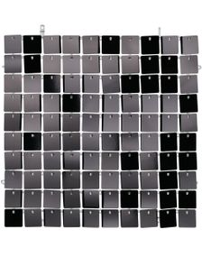 Veggpanel med Paljetter 30x30 cm Svart - Backdrop/Bakgrunn