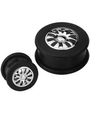 Awesome Rims Silikon Plugg - Black/Steel