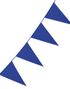 10 Meter Banner med Royal Blå Vimpel Flagg