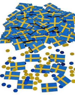 Bordkonfetti - Sverige