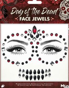 Day of the Dead Ansiktsstener / Smykker