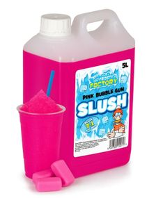 1785542400_1Pink Bubblegum Slush-Konsentrat - 40 liter Ferdig Slush - Crazy Factory