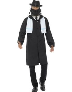 Rabbiner Herrekostyme med Hatt