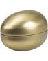 Gullfarget Metall Påskeegg - 15 cm