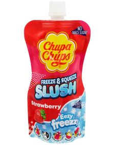 Chupa Chups Freeze & Squeeze Strawberry - Saft-Is 250 ml