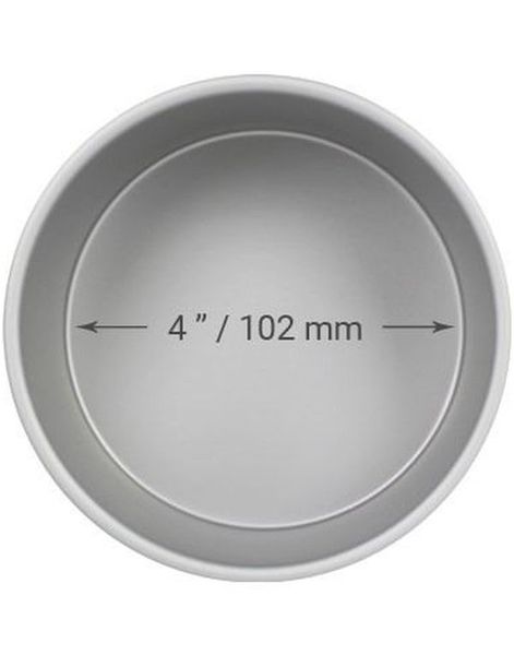 PME Rund Kakeform i Aluminium Ø10 x 7,5 cm