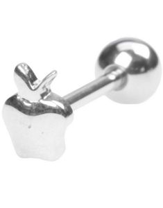 Tungepiercing med Epleformet Kule