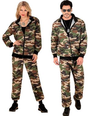 Unisex Kamuflasje/Militær Grilldress til Voksen