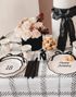 6 stk Papptallerkener 18 cm - Hello 18