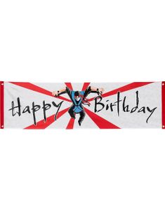 Ninja Happy Birthday Banner 50x180 - Ninjafest