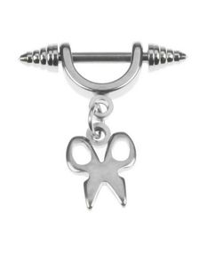 Scissor Silver Tragus/Helix - Strl 1.2 x 6 mm