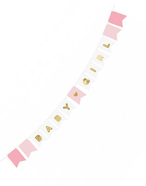 Baby Girl Gender Reveal Banner 1,75 meter