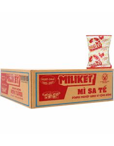 30 stk Miliket Instant Noodles with Satay Flavour - Hel Eske 30x75 gram (Vietnam)