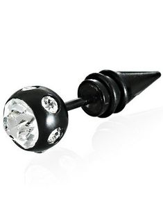 Bling Ball with Spike - Fake Piercing