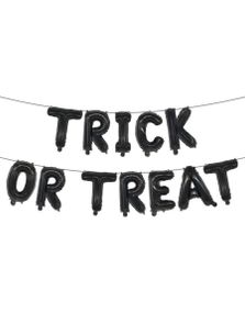 Trick Or Treat Folie Ballong Skrift