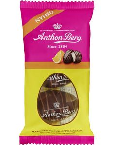 3 stk Anthon Berg Marsipanegg med Appelsinsmak 90 gram