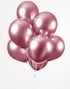 10 stk 30 cm - Glossy Rosa Ballonger