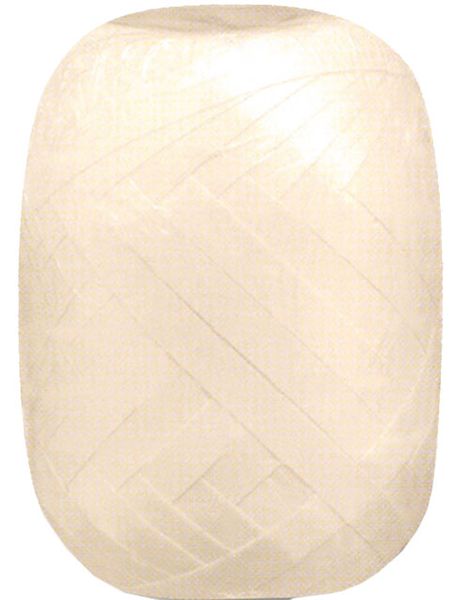 20 meter Ivory/Elfenben Ballongbånd / Gavebånd - 5 mm Bred