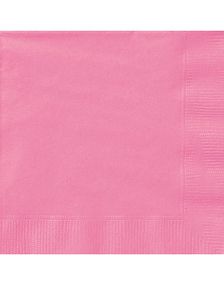 20 stk Rosa Servietter 33x33 cm