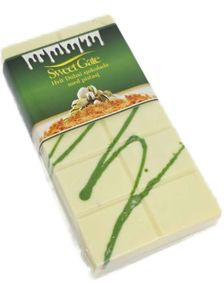 1782777600_1Sweet Gate Håndlaget Hvit Dubai Sjokolade med Pistasj 210 gram