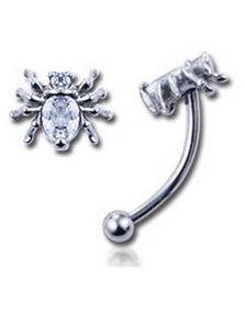 Diamond Spider - 1.2 x 8 mm Øyenbrynspiercing