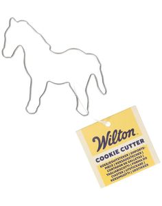 Wilton Kake- og Kjeksutstikker - Hest 6,5x6 cm