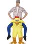 Kylling Piggyback Ride - Unisex Luksuskostyme