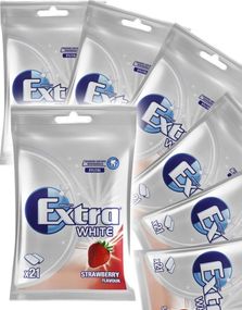 1773014400_130 stk Selvlukkende Poser med Extra White Strawberry - Hel Eske 870 gram