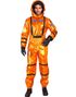 Orange Unisex Astronautkostyme - Large