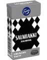Fazer Salmiakki Cruncy Salty - Pastilleske med Knasende Salte Salmiakk/Lakris Pastiller