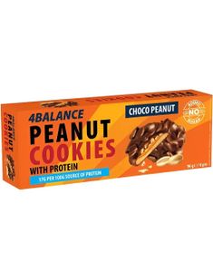 4Balance Protein Peanut Choco Cookies - Kjeks med Sjokolade og Nøtter 96 gram